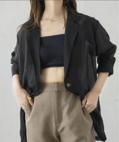 【8/10まで】NEUNA シアーテーラード ジャケットのサムネイル