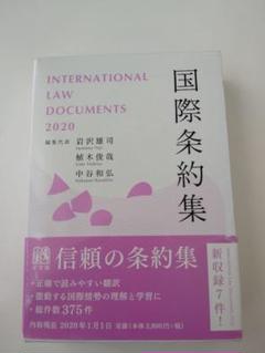 国際条約集 2020年版