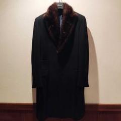 イタリア製　ブリオーニ　ベルテッド　裏総柄　デザインコート　ブラウン　４４ BRIONI／ブリオーニ | アパレルウェブ：アパレル・ファッション