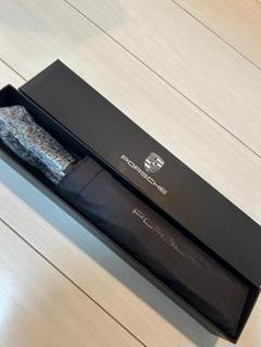★ PORSCHE BLACK【傘】UMBRELLA 折り畳み　黒のサムネイル