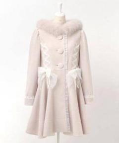 ミルフィーユクローゼットMelty Ribbonフレアーコート 2025年最新】mille fille closet by LODISPOTTO レディース