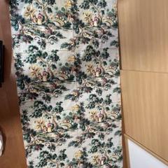 1940s ビンテージ　オリエンタル　ファブリック カーテン　布　2枚セット