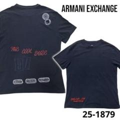 ARMANI EXCHANGE アルマーニ エクスチェンジ 刺繍 Tシャツ M