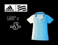 美品レディースS◇adidas GOLF◇プラクティスシャツ