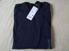 UNIQLO ユニクロ ドライEX UVカット フルジップパーカー M ブラックのサムネイル