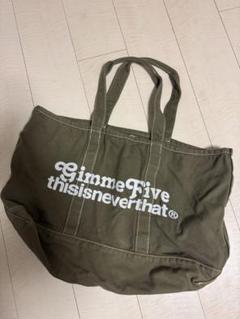 オマケ付　thisisneverthat Gimme Five トートバッグ オマケ付 thisisneverthat Gimme Five トートバッグ - メルカリ