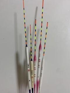 kanshin様専用 ヘラ浮き 夢匠 陽光SP 5本セット 浮子箱、6番