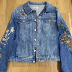 ZADIG & VOLTAIRE デニムジャケット 刺繍入り