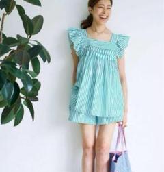 今 話題 の 人気 商品 美品 山城葉子さんコラボ pasセットアップ Quittez ne ヌキテパ ワンピース