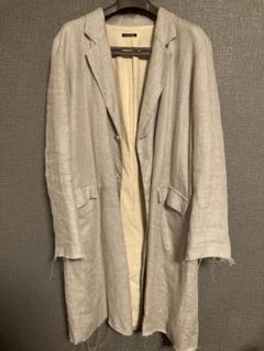 【美品】Barbudos バルブドス 麻100％ リネンチェスターコート　日本製 美品】Barbudos バルブドス 麻100％ リネンチェスターコート日本製