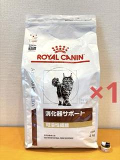 ロイヤルカナン 猫消化器サポート4kg×2＝8kg賞味期限2026.5.06