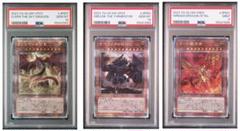遊戯王　オシリスの天空竜　25thシク　PSA10 クオシク　絵違い オシリスの天空竜 25thシークレットレア 遊戯王カード PSA10