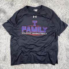 アンダーアーマーバスケチームTシャツWILDCATFAMIL/オーバーサイズ
