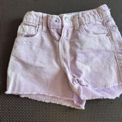 薄紫 ショートパンツ 95cm