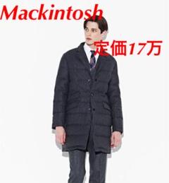 マッキントッシュ ダウンコート ウール 36 スチュワートン ゴム引き 紺 マッキントッシュ ダウンコート ウール 36 スチュワートン ゴム