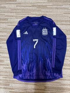 サッカー アルゼンチン代表 デパウル DE PAUL 7 長袖シャツ 紫 サッカー アルゼンチン代表 デパウル DE PAUL 7 長袖シャツ 紫