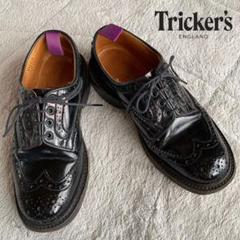 希少 トリッカーズ Tricker's バートン パテント 黒 UK6 Amazon | [トリッカーズ] バートン カントリー メンズ ドレス