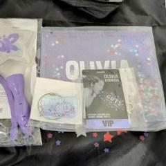 Olivia Rodrigo VIP特典グッズ ペンライト Tシャツ 他 セット Olivia Rodrigo VIP特典グッズ ペンライト Tシャツ 他 セット