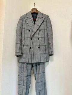 【ALFONSO SIRICA】アルフォンソシリカ　セットアップ　ウール　46 Alfonso Sirica（アルフォンソ シリカ）ウールホップサック3B