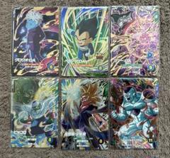 【美品】ドラゴンボールスーパーダイバーズ GDR ゴッドレア 6枚セット