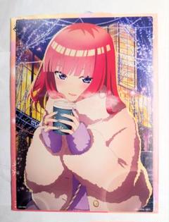 5等分の花嫁 中野二乃 イラストボード 色紙 アクリルシート セット 五等分の花嫁展 MESSAGE 入場特典（描きおろしイラストミニ色紙