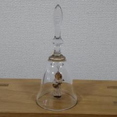 【未使用】DOLFI ドルフィ社　クリスタルガラスベル❨エンジェル❩