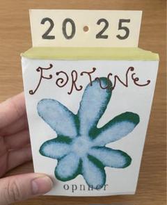 FORTUNE opnner 卓上カレンダー　日めくり 2025 Calendar 365Days 