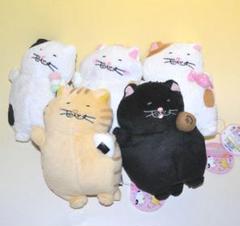 Amazon.co.jp: でぶねこ 食いしん坊 ミニスコ座りぬいぐるみ 全