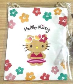 新品未使用☆ 日焼けキティ　巾着