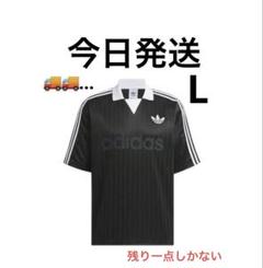 Adidas 襟付きゴーリートップ ブラック L