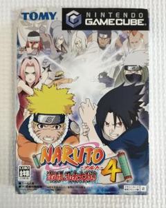 【動作確認済】NARUTOナルト 激闘忍者大戦！4　ゲームキューブ