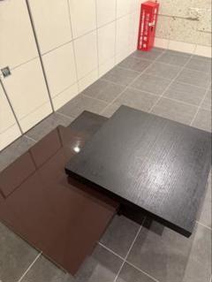 センターテーブル 鏡面 テーブル ローテーブル