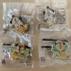 チップとデール ピンバッジセット　6点 チップ デール ミニピンバッジ5点セット - メルカリ