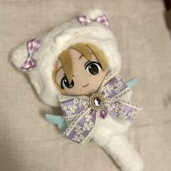 【モノトーン❤︎ふわふわねこ】16㎝ぬい服/着ぐるみ  ストラップ付き  あんスタ 905e63947bda42891def588ad7b8ad