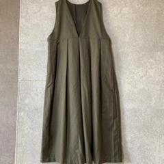 【adapt retailing】（short）ノースリーブワンピース＊Vネック