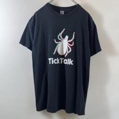 T-228 GILDAN TickTalk TikTok Tシャツ M ブラック