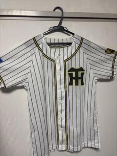 美品　阪神タイガースストライプ ユニフォーム L 阪神タイガース 刺繍ユニフォーム Lサイズ