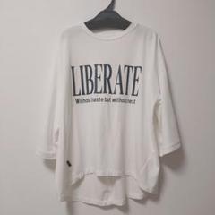 ayane 美品ひんやり接触冷感　7分カットソーホワイトのサムネイル