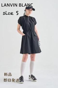 新品☞値下！ランビンブラン韓国【黒　S】　ゆったりめ　ノースリーブワンピース