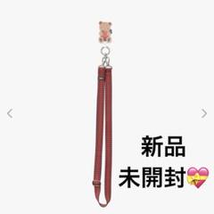 新品未開封　ファミリア　スマホショルダー　赤