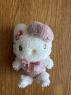 ハローキティ ぬいぐるみ ホワイト・ピンク