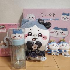 ちいかわ ハチワレ 折りたたみテーブル ボトル クリーナー