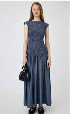 今季　美品　MOUSSY デニム　ロングワンピース