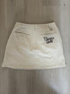 BEAMS GOLF レディースゴルフスカート M ベージュ