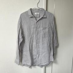 UNIQLO ユニクロ　メンズ　プレミアムリネンシャツ　ワイシャツ　長袖のサムネイル