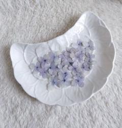 ＊紫陽花押し花＊淡い水色〜淡い紫　30枚程度　ゆうパケットポストmini