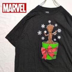 マーベル　ベビーグルート　メキシコ製　キャラクター　Tシャツ　黒