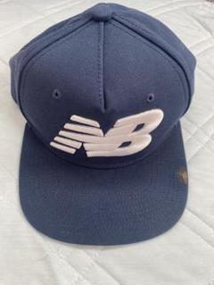 New Balance ネイビー キャップ　一部汚れ