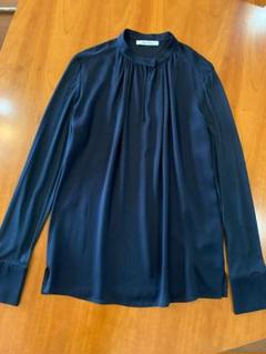 極美品♡マックスマーラ　フリル　ボウタイ風ブラウス　黒　ブラック　シルク混　M Max Mara - 新品同様‼️プレシャス掲載 最高級 白タグマックス