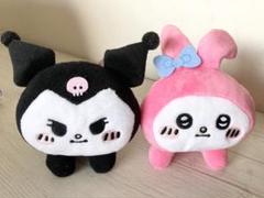 ナガノキャラクターズ　クロミ　マイメロディ　ゴム付きマスコット　ぬいぐるみ　2種